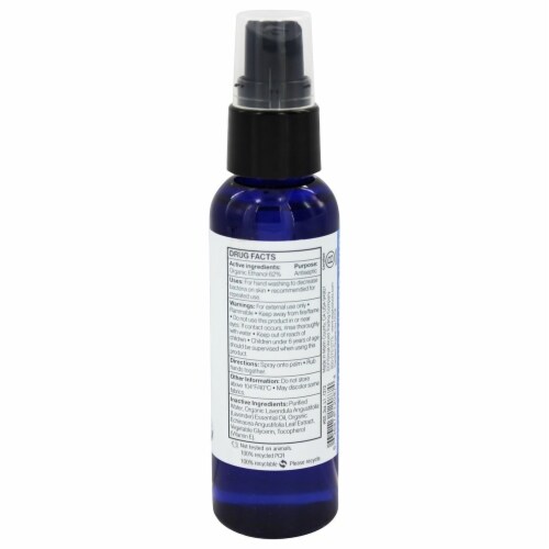 Eo Lavender Hand Sanitizer Spray 2 FO Perspective: back