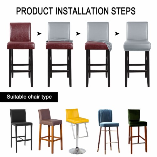 Waterproof bar stool seat covers best sale