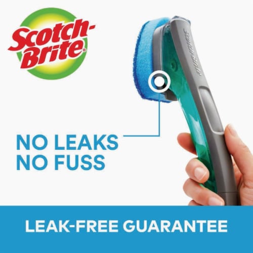 Scotch-Brite® Advanced Soap Control Non-Scratch Dishwand Perspective: back