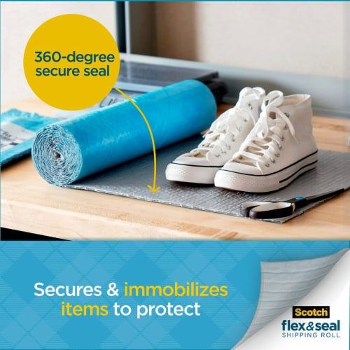 Scotch™ Flex and Seal Shipping Roll Perspective: back