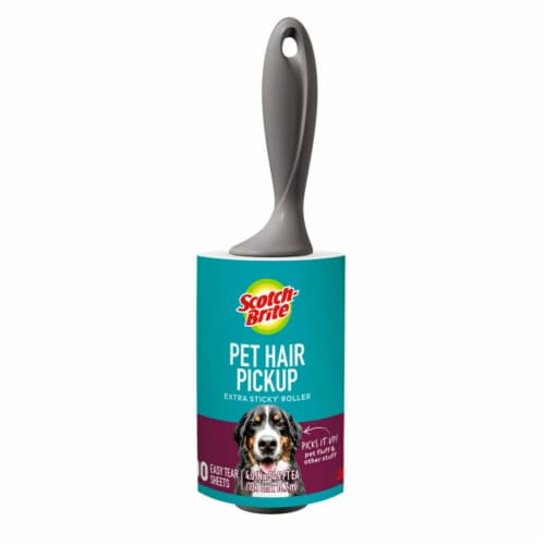 Scotch Brite Pet Extra Sticky Lint Roller Laundry Supplies Perspective: back