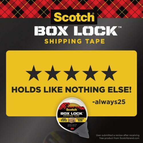 Scotch® Packaging Tape Perspective: back
