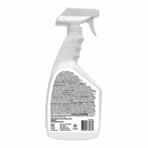 3M Disinfectant Ready To Use Cleaner Perspective: back