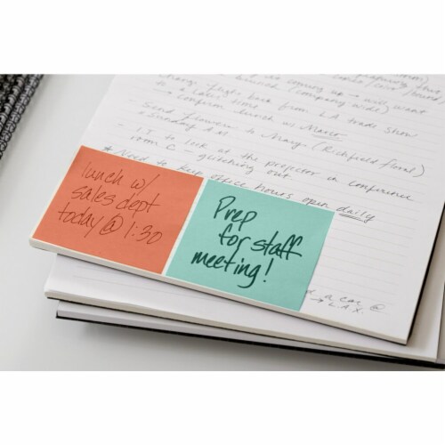 Post-it® Notes - 400 Sheets - Assorted Perspective: back