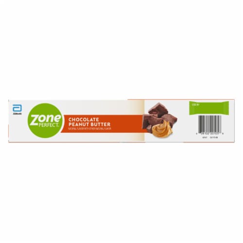 ZonePerfect® Chocolate Peanut Butter Nutrition Bars Perspective: back