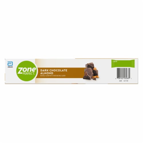 ZonePerfect® Dark Chocolate Almond Nutrition Bars Perspective: back