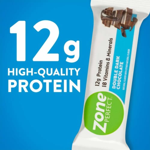 ZonePerfect® Double Dark Chocolate Nutrition Bars Perspective: back
