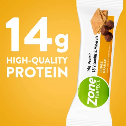 ZonePerfect® Fudge Graham Nutrition Bars Perspective: back