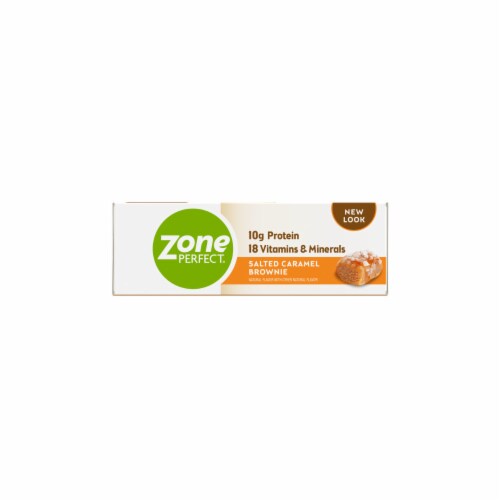 ZonePerfect® Salted Caramel Brownie Nutrition Bar Perspective: back