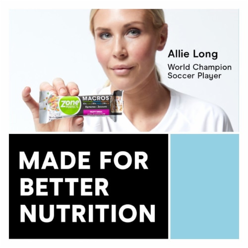 ZonePerfect® Macros Lemon Pound Cake Protein Bars Perspective: back