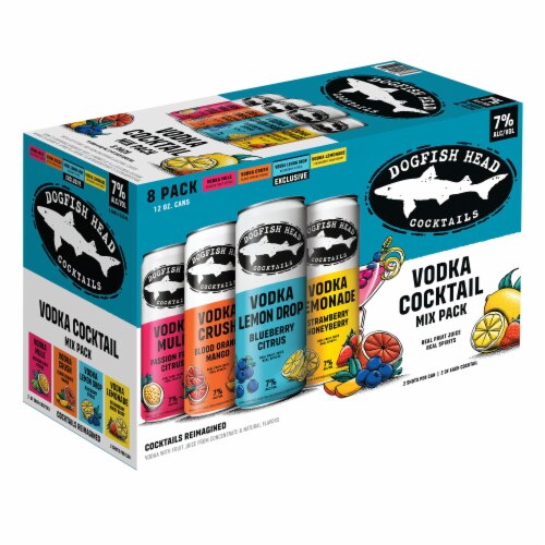 Dogfish Head Vodka Cocktail Mix Pack Perspective: back