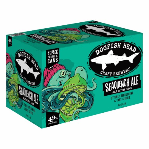 Dogfish Head SeaQuench Ale Session Sour Beer Perspective: back