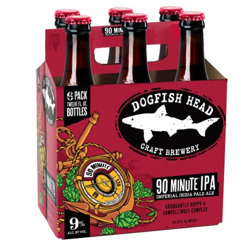 Dogfish Head Beer 90 Minute IPA Perspective: back