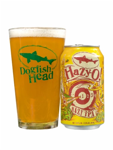 Dogfish Head Hazy-O Hazy IPA Beer Perspective: back