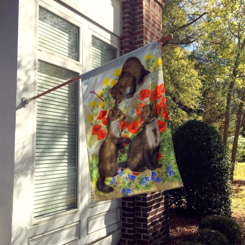 Carolines Treasures  ASA2122CHF Stone Martins Beech Marten Flag Canvas House Siz Perspective: back