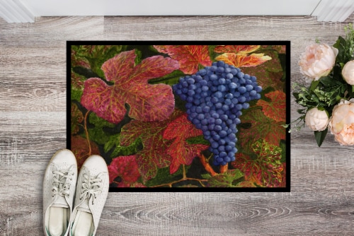 Carolines Treasures  TMTR0151MAT Grapes Of Joy by Malenda Trick Indoor or Outdoo Perspective: back