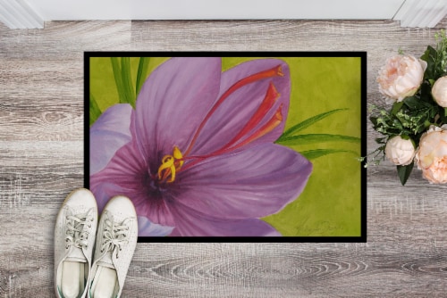 Carolines Treasures TMTR0227MAT Floral by Malenda Trick Doormat 18x27 Perspective: back