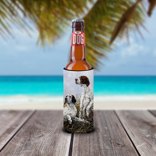 English Pointer by Michael Herring Ultra Hugger for slim cans Perspective: back