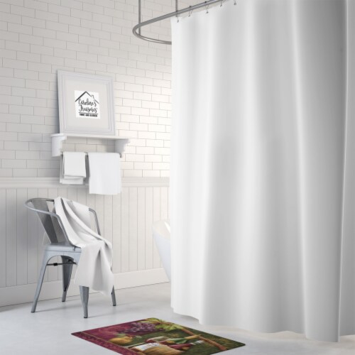 Carolines Treasures  PTW2044RUG Wine Chateau Roma Machine Washable Memory Foam M Perspective: back
