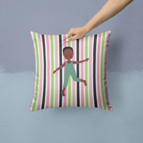 Carolines Treasures  BB5184PW1414 Dancer Bikatard African American Fabric Decora Perspective: back