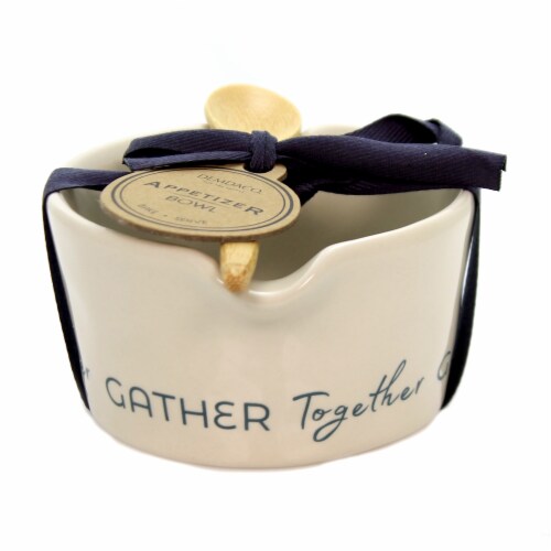 Tabletop GATHER TOGETHER APPETIZER BOWL Ceramic Bake And Serve Spoon 1004180367 Perspective: back