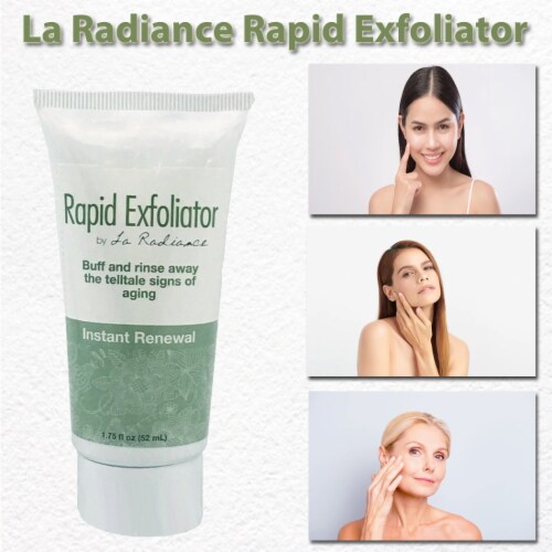 LA Radiance Rapid Exfoliator 1.75 fl oz Perspective: back
