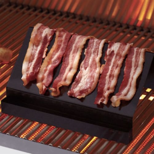 As Seen On TV Kitchen Rite BBQ Non-Stick Bacon Griller Perspective: back