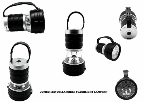 Jumbo 12 LED Collapsible Flashlight Lantern Perspective: back
