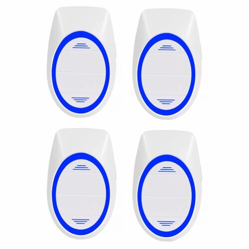 TV Time Direct Ultrasonic Pest Repeller for Home or Office - 4 Pack Perspective: back