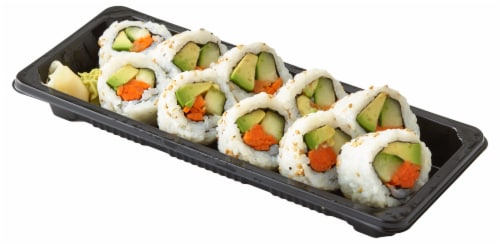 Vegetarian Sushi Roll (Available 11:00 am - 7:00 pm) Perspective: back