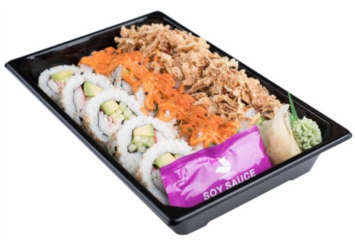 California Combo Sushi (Available 11:00 am - 7:00 pm) Perspective: back