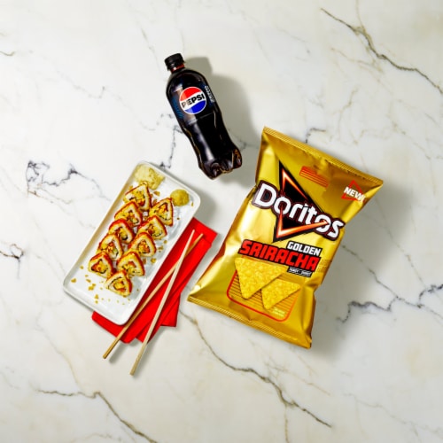 Japanese Food Express Inc Doritos Tangy Golden Sriracha Spicy Tuna Roll Perspective: back