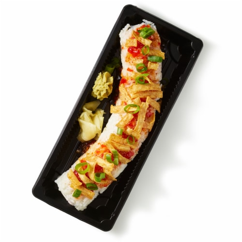 Japanese Food Express, Inc. Crab Rangoon Roll Perspective: back