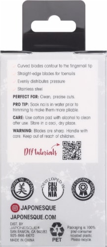Japonesque Pro Performance Nail Clipper Duo Perspective: back