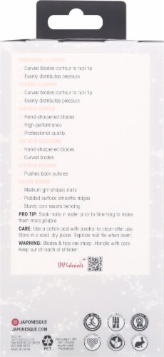 Japonesque Manicure & Pedicure Kit Limited Edition Perspective: back
