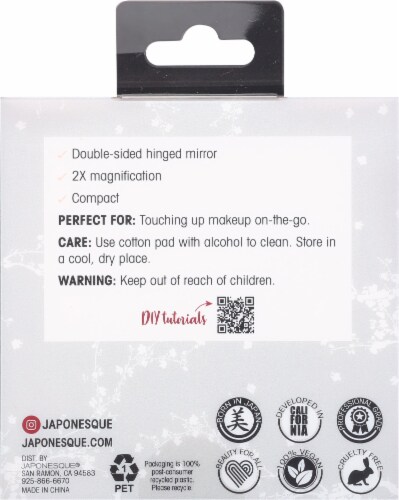 Japonesque Beauty Mirror Limited Edition Perspective: back