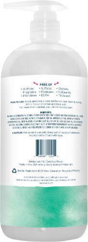 Kirk's® 3-in-1 Head to Toe Mint & Eucalyptus Nourishing Cleanser Perspective: back