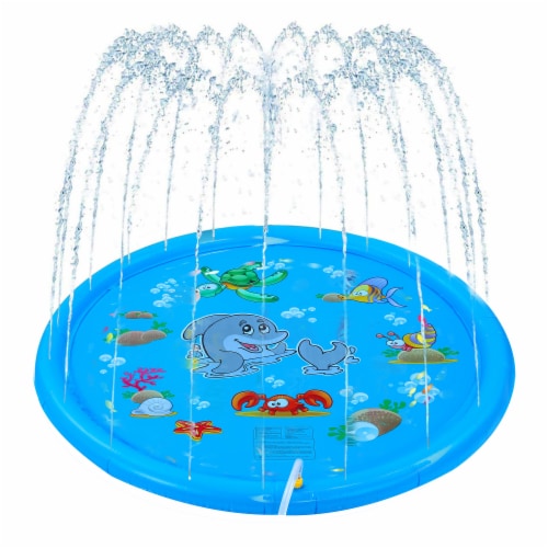 Dimple 67 Inch Kids Sprinkler Play Mat Outdoor Splash Pad For Toddlers And Kids 67 inch Fry s Food Stores
