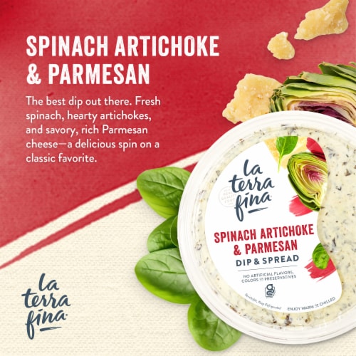 La Terra Fina® Spinach Artichoke & Parmesan Dip & Spread Perspective: back