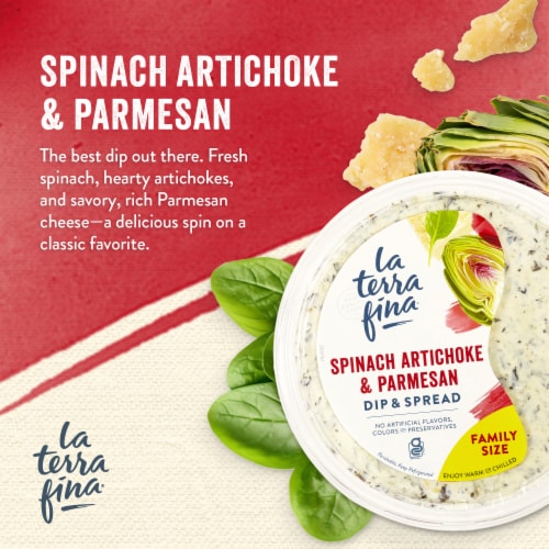 La Terra Fina® Spinach Artichoke & Parmesan Dip & Spread Perspective: back
