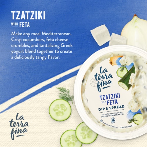 La Terra Fina Tzatziki with Feta Dip 10 oz