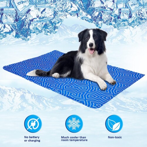 Pet Self Cooling Gel Pad 110x70CM Cooling Mat XL Smith s Food and Drug