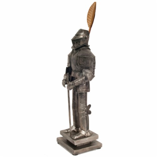 Old Modern Handicrafts AR004 Metal Decorative Handmade Tin Medieval Armor Suit Perspective: back
