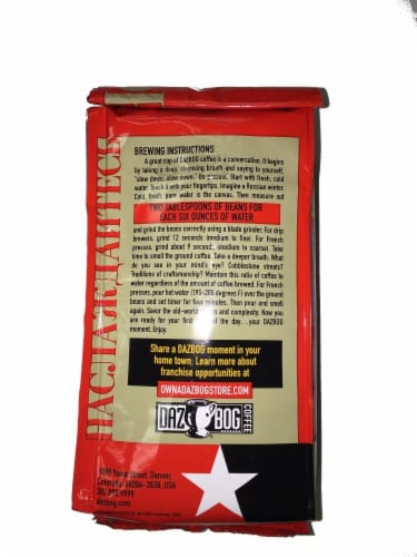 Dazbog® Svoboda Blend Medium Ground Coffee Perspective: back