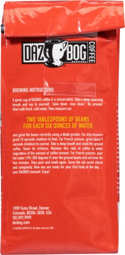 Dazbog® Sumatra Mandheling Bold Medium Roast Ground Coffee Perspective: back