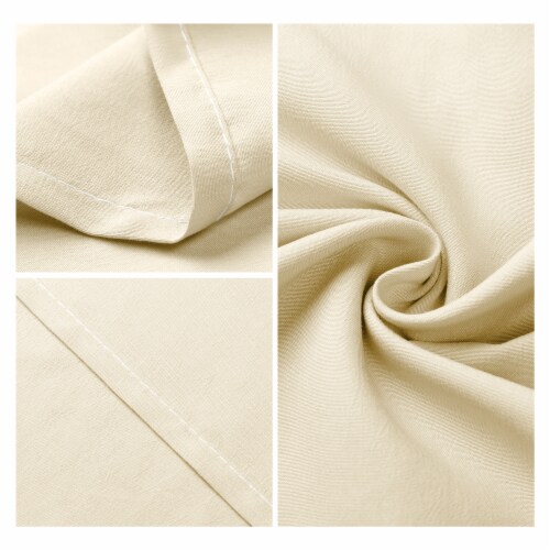 uxcell Solid Color Body Pillow Case Cover Envelope Closure Perspective: back