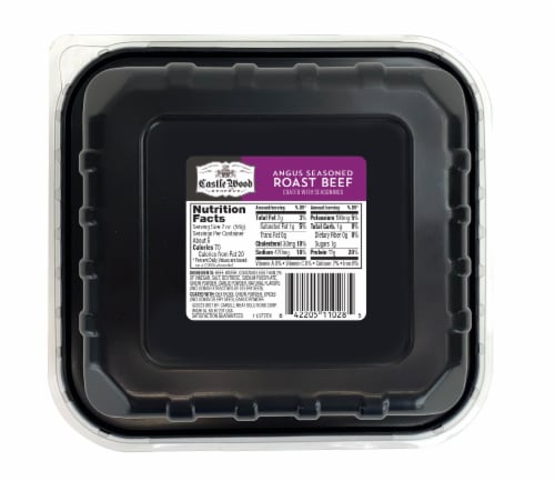 Castle Wood Reserve® Angus Seasoned Roast Beef Perspective: back