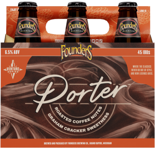 Founders® Brewing Porter Craft Beer Perspective: back