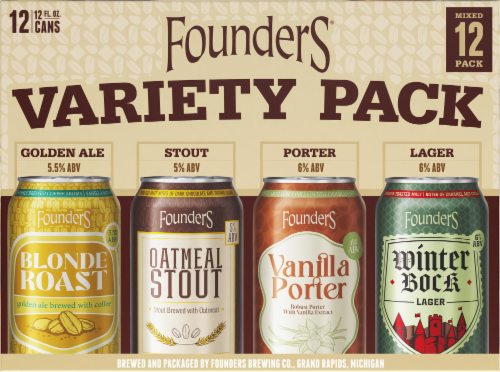 Founders Brewing® Green Zerbra™ Variety Pack Perspective: back