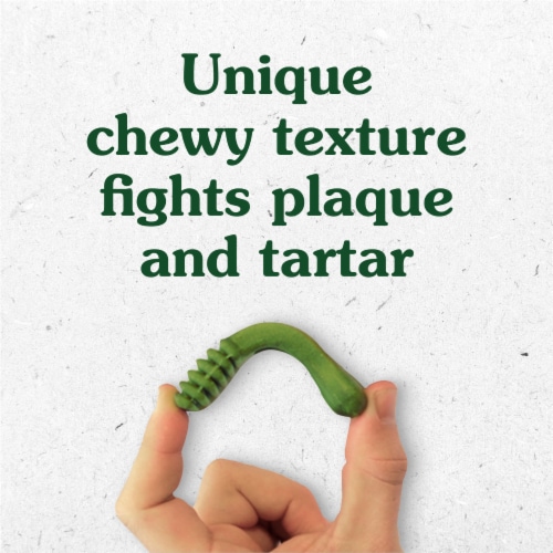 Greenies Original Petite Natural Dental Chew Adult Dog Treats Perspective: back